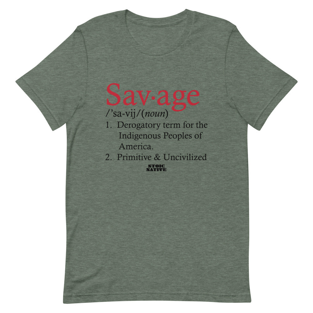 Savage definition Unisex T-Shirt
