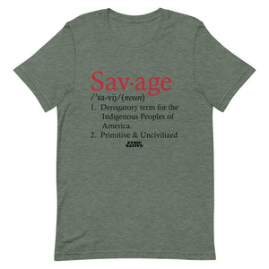 Savage definition Unisex T-Shirt