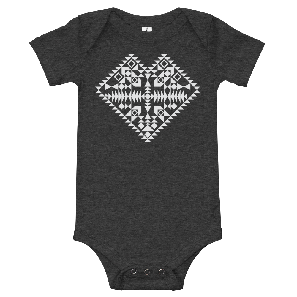 Pendleton Heart Onesie