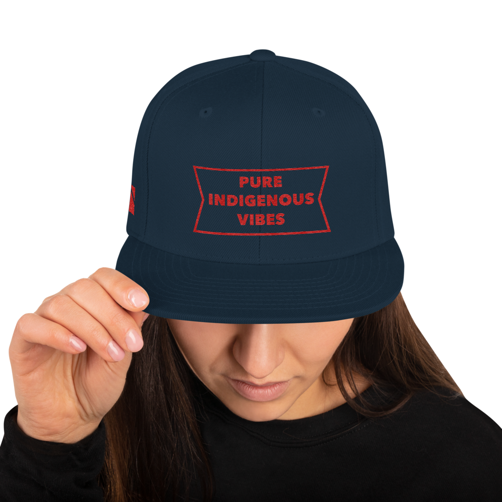 Pure Indigenous Vibes Snapback Hat