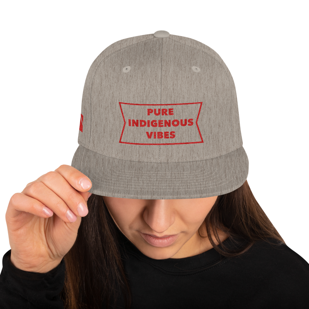 Pure Indigenous Vibes Snapback Hat