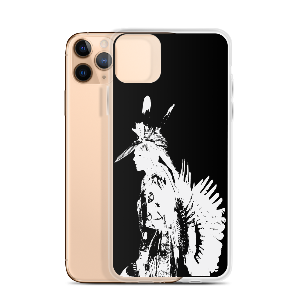 Men's Traditional Silhouette iPhone Case