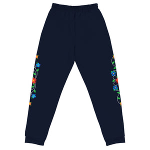 Floral Design Unisex Joggers