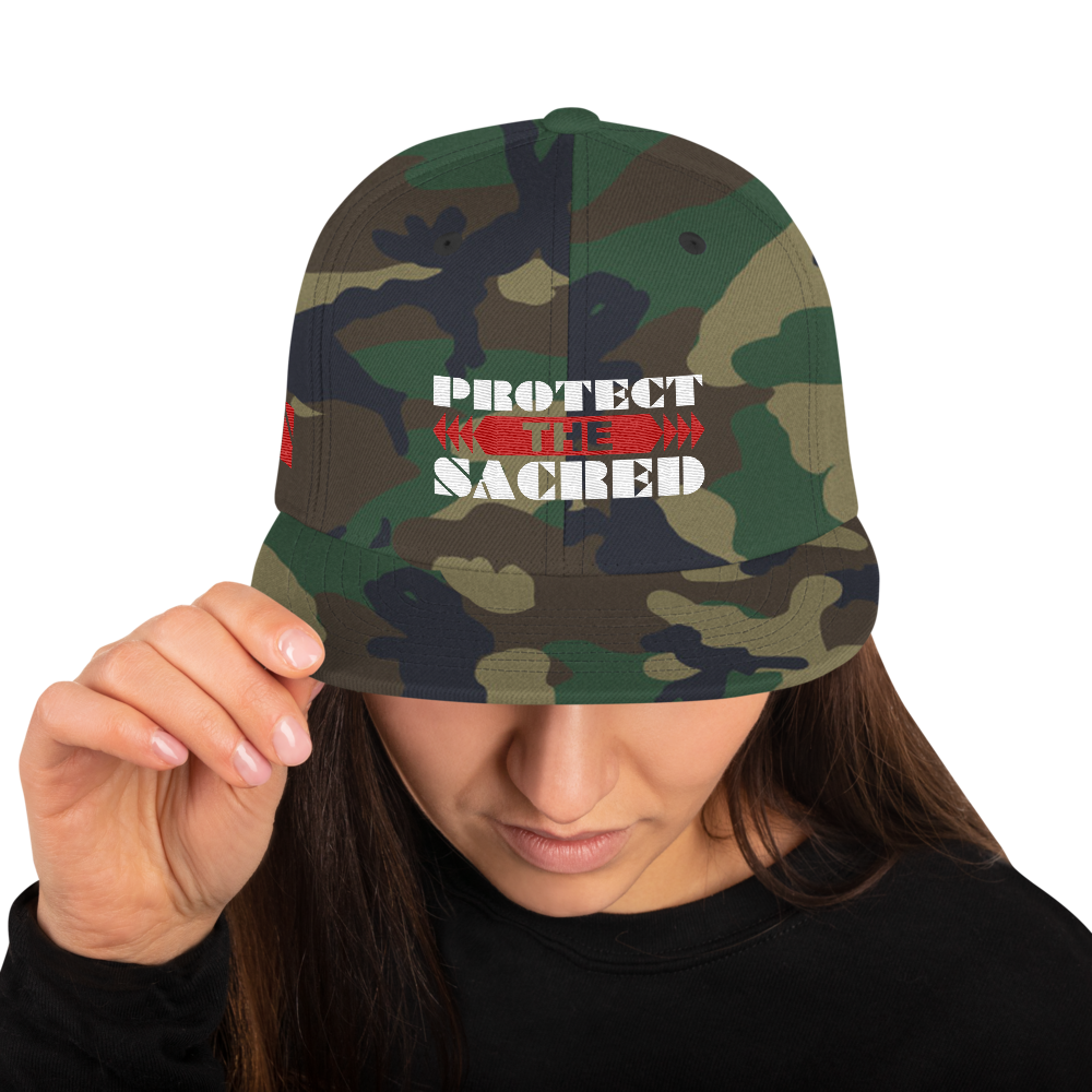Protect the Sacred Snapback Hat