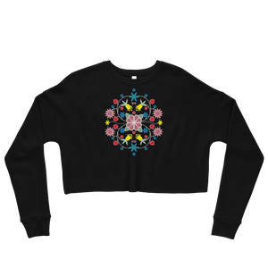 Native Floral Crop Sweatshirt