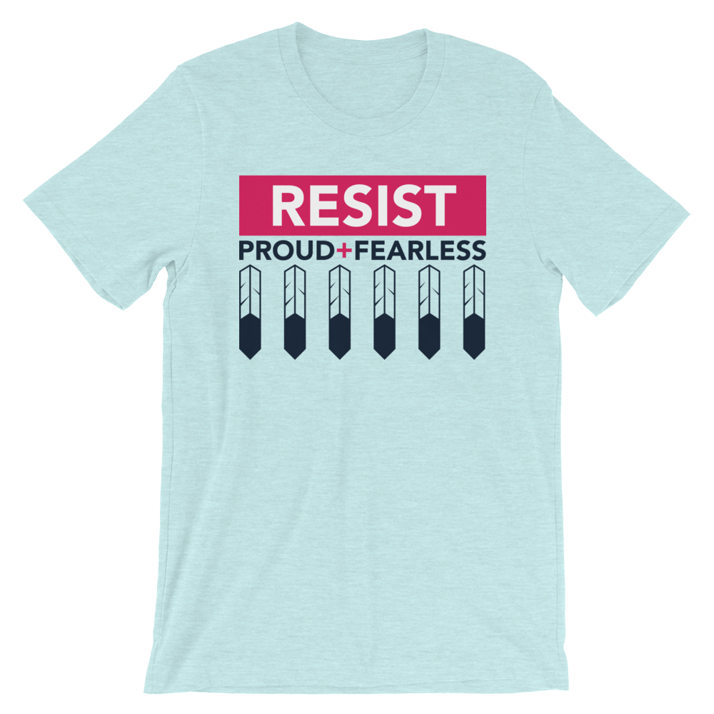 Resist Feathers Unisex T-Shirt