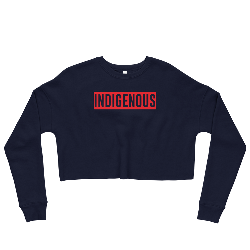 Indigenous Crop Sweatshirt