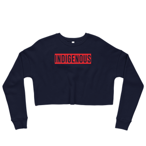 Indigenous Crop Sweatshirt