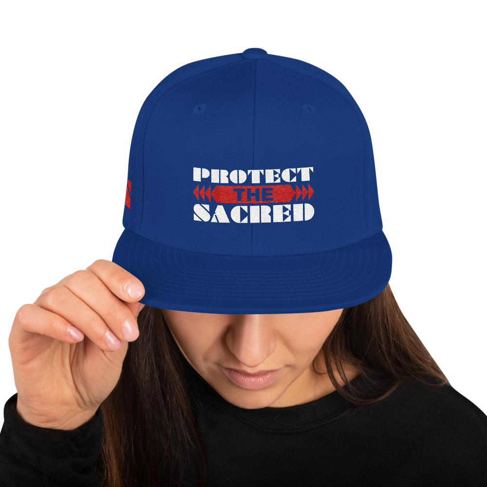 Protect the Sacred Snapback Hat