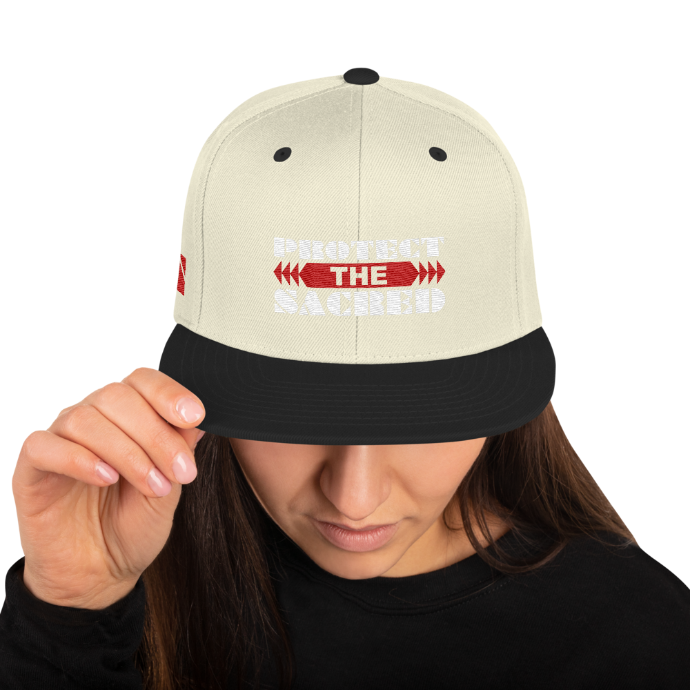 Protect the Sacred Snapback Hat