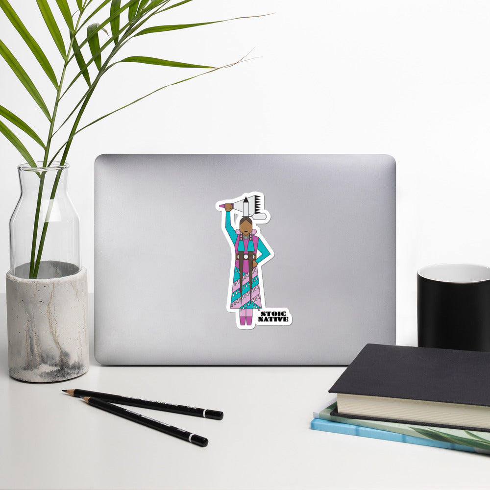 Jingle Dress Bubble-free stickers