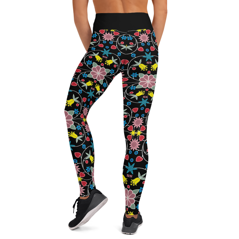 Native Floral Yoga Leggings