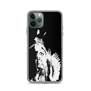 Men's Traditional Silhouette iPhone Case