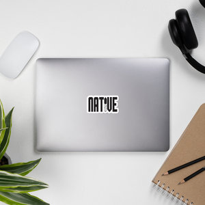 Native Bubble-free stickers