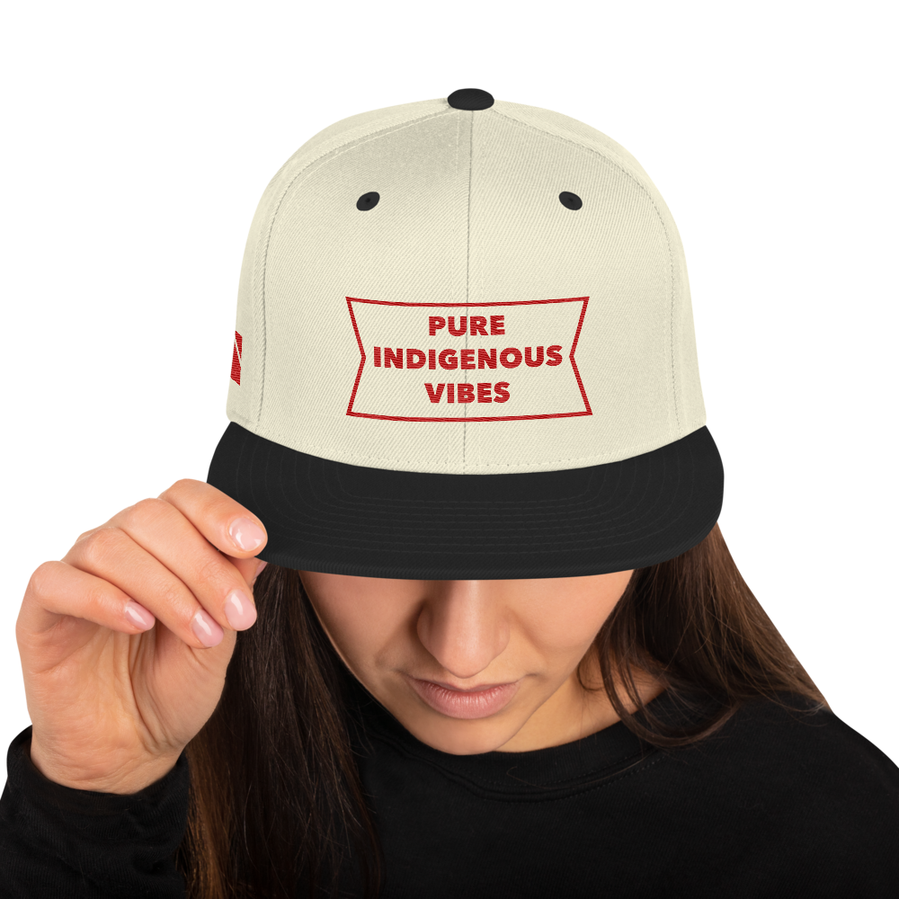 Pure Indigenous Vibes Snapback Hat