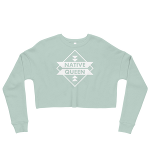 Native Queen Crop Sweatshirt