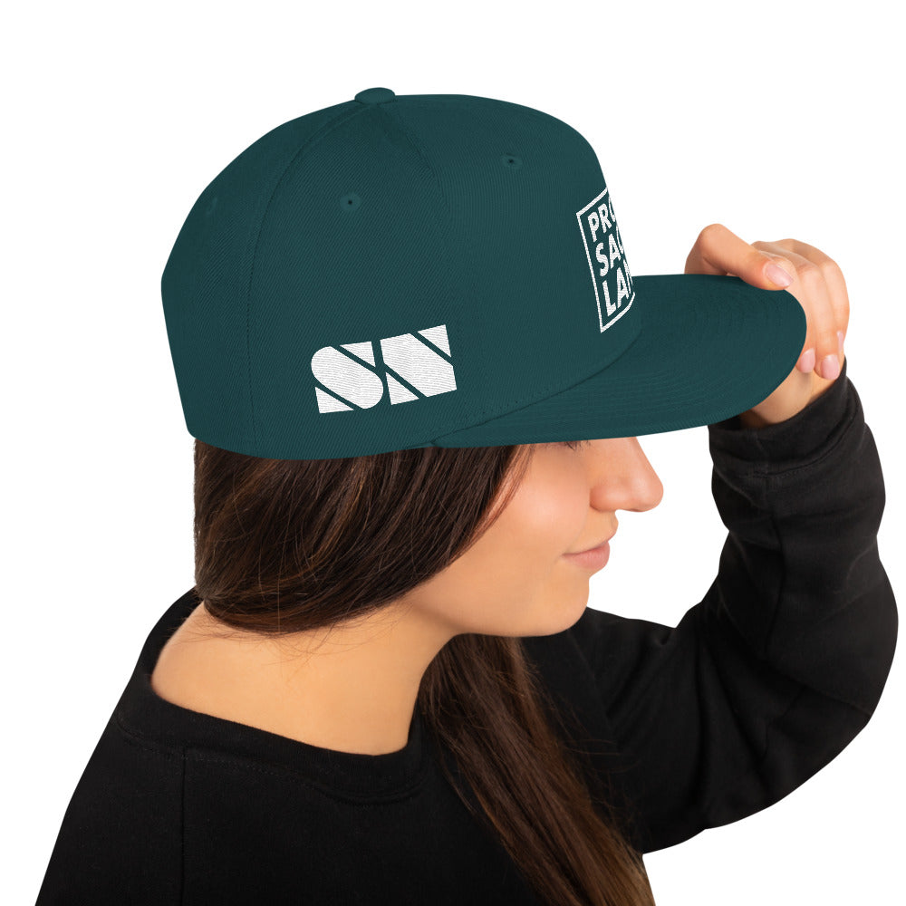 Protect Sacred Lands Snapback Hat