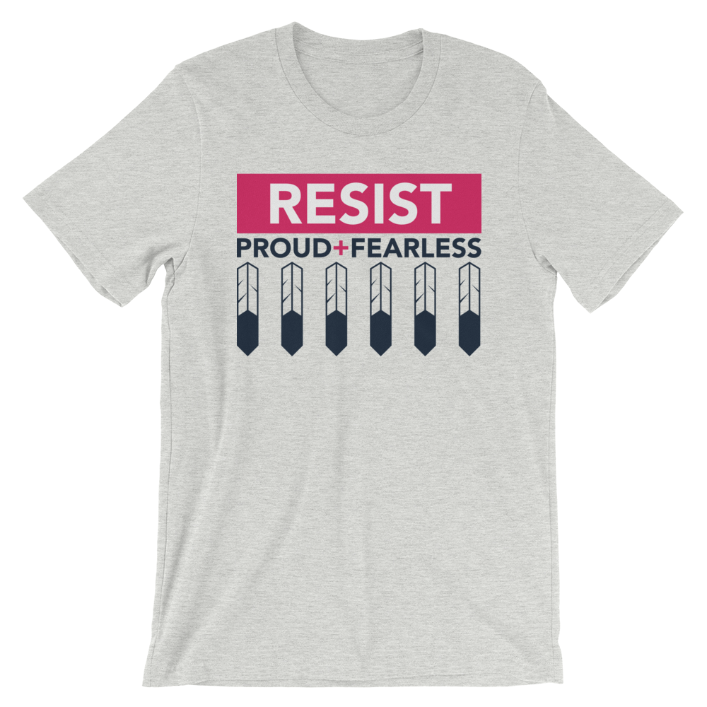 Resist Feathers Unisex T-Shirt
