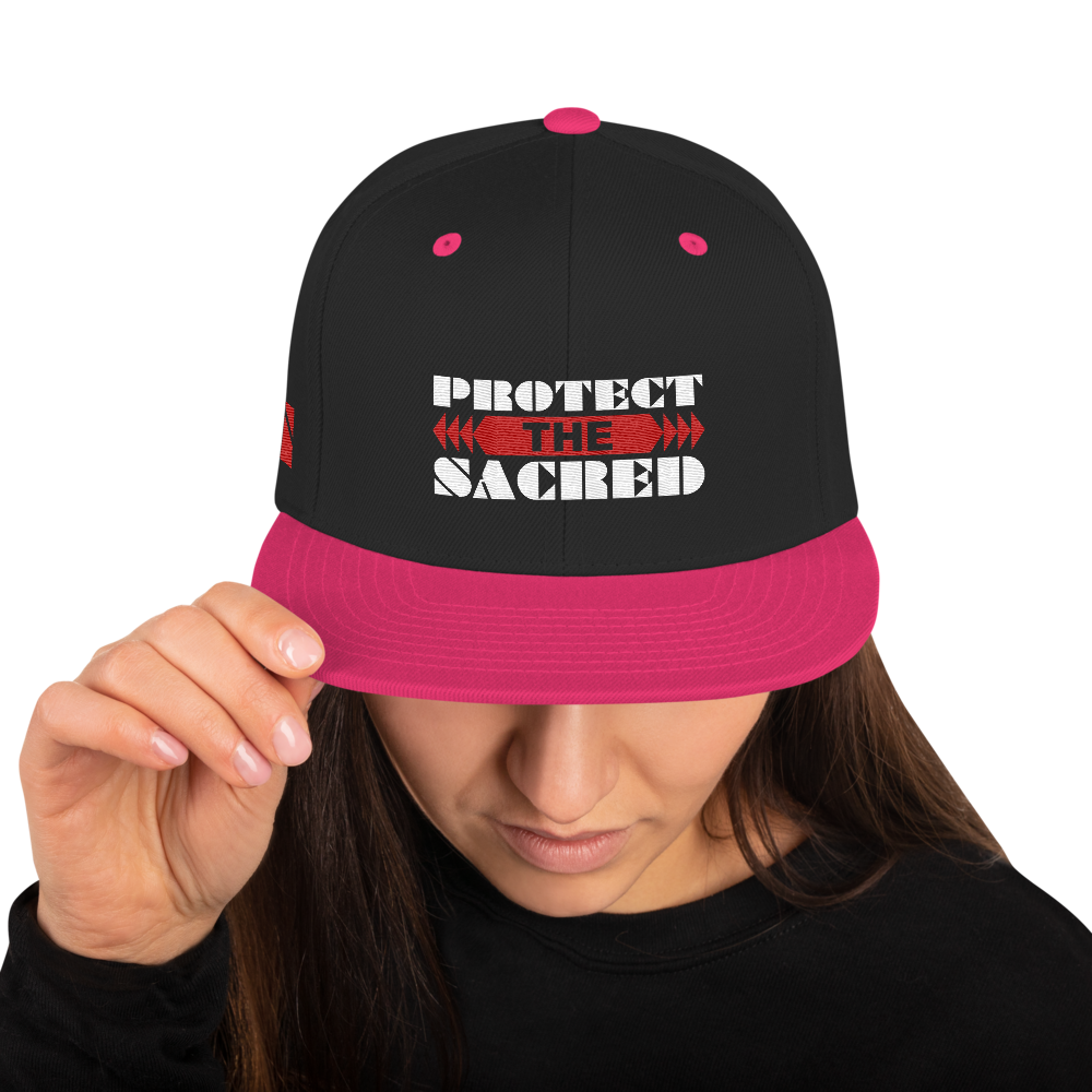 Protect the Sacred Snapback Hat