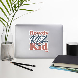 Rowdy Rez Kid Stickers
