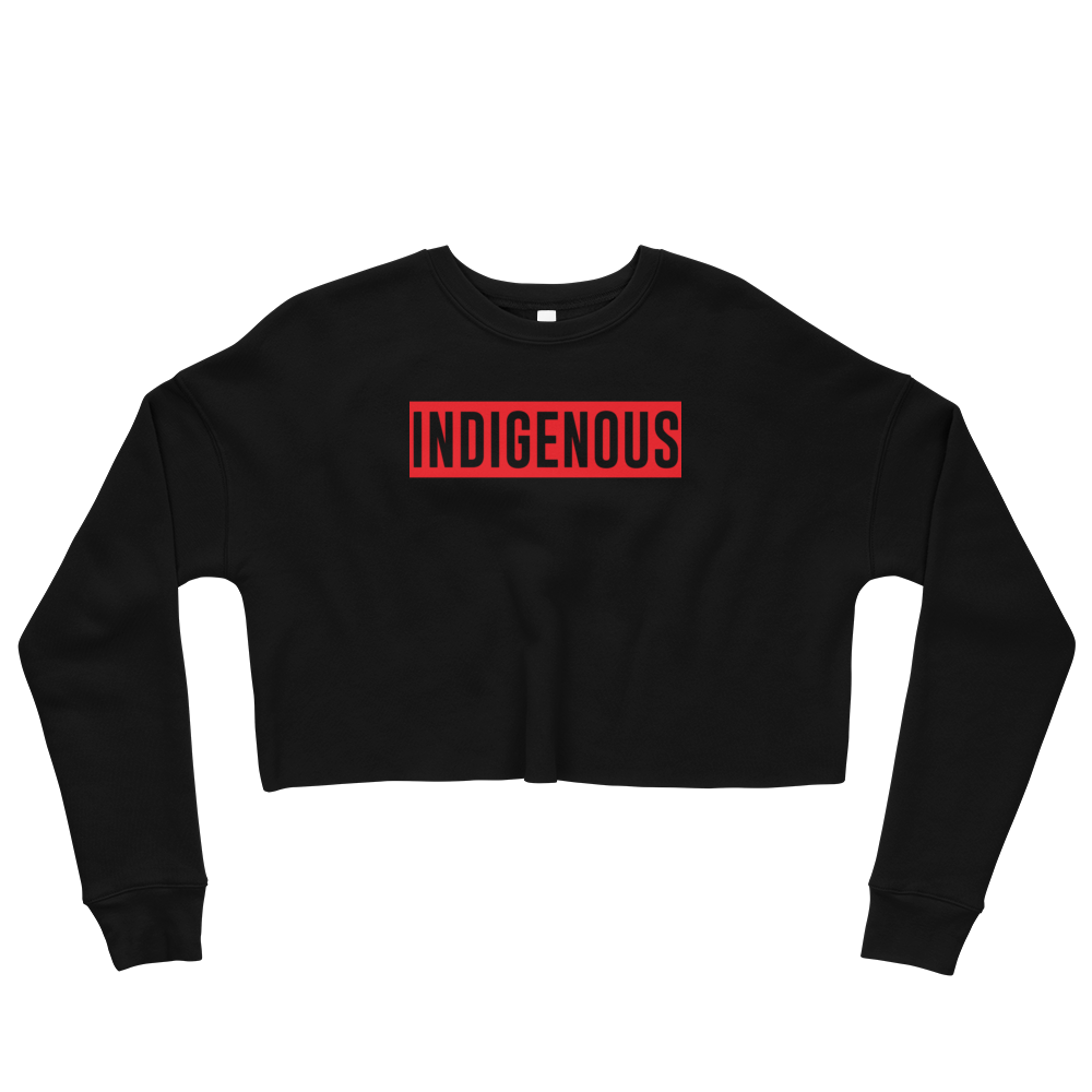 Indigenous Crop Sweatshirt