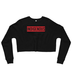 Indigenous Crop Sweatshirt