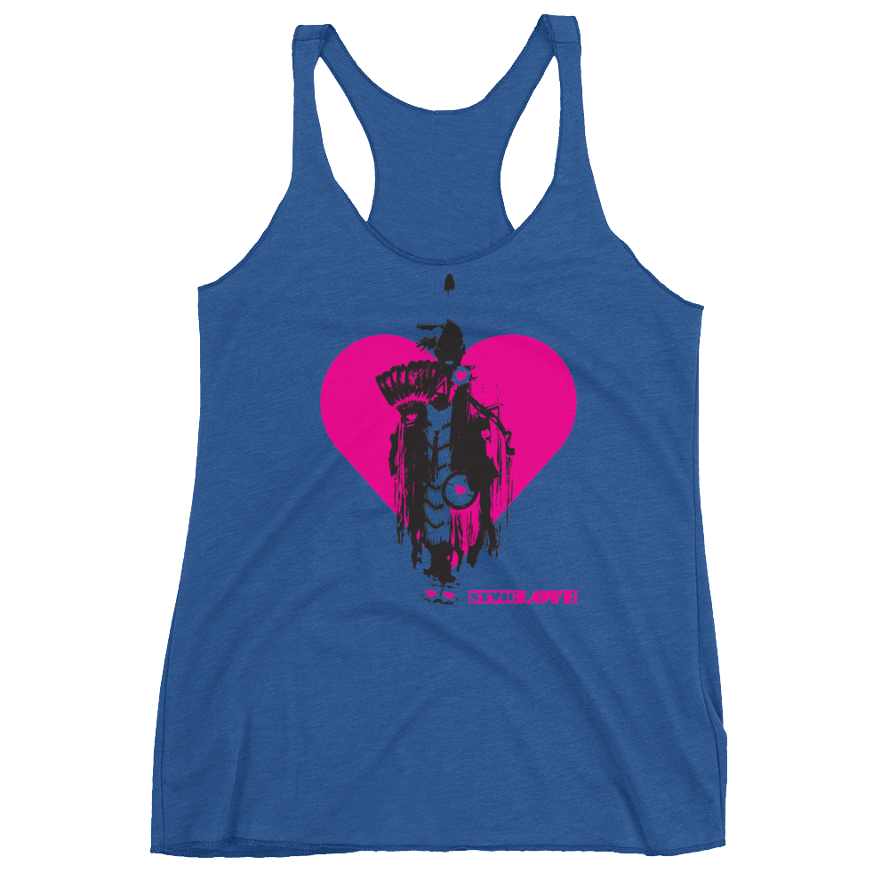 Women's Traditional Love Racerback Tank