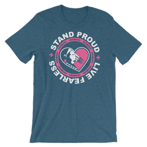 Stoic Love Badge Unisex T-Shirt