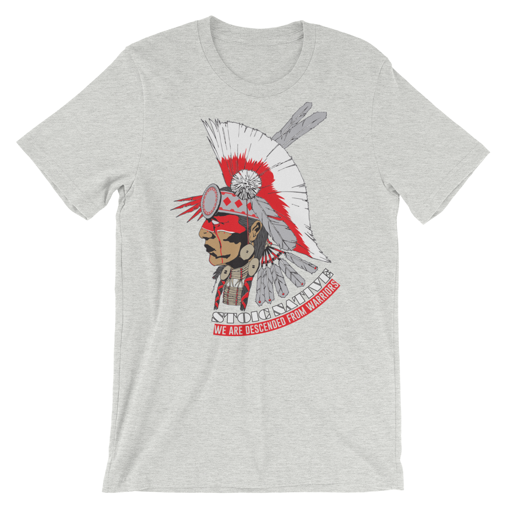 We are Descended from Warriors Men's Traditional T-Shirt