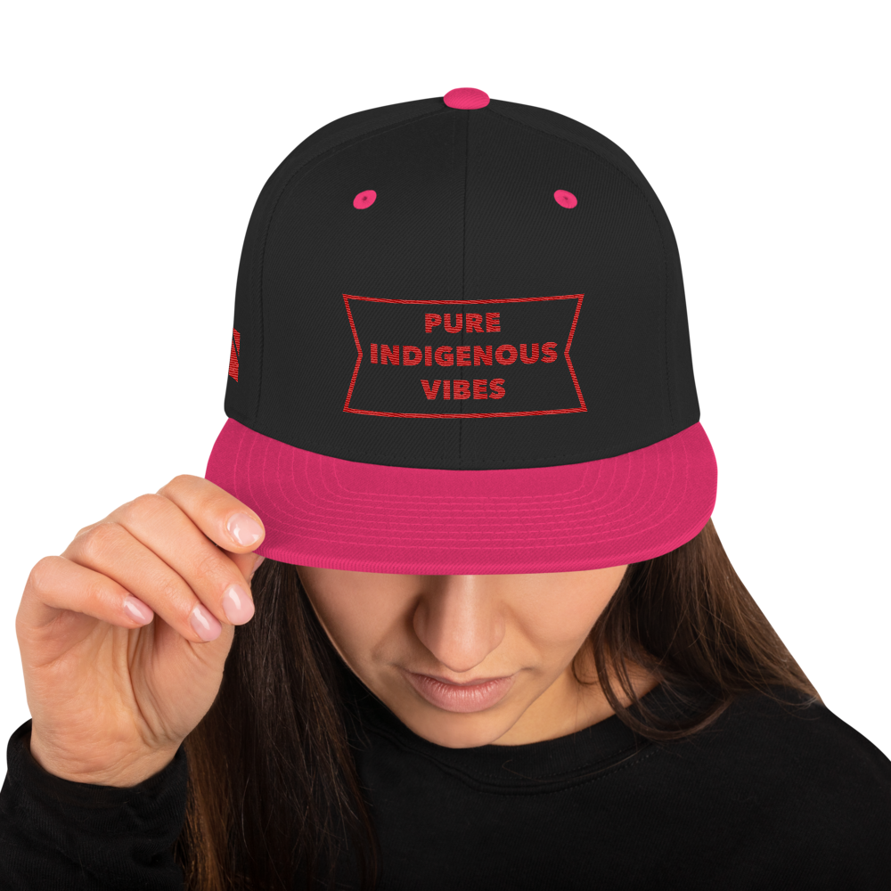 Pure Indigenous Vibes Snapback Hat