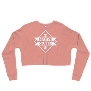 Native Queen Crop Sweatshirt