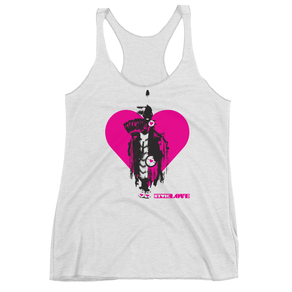 Women's Traditional Love Racerback Tank