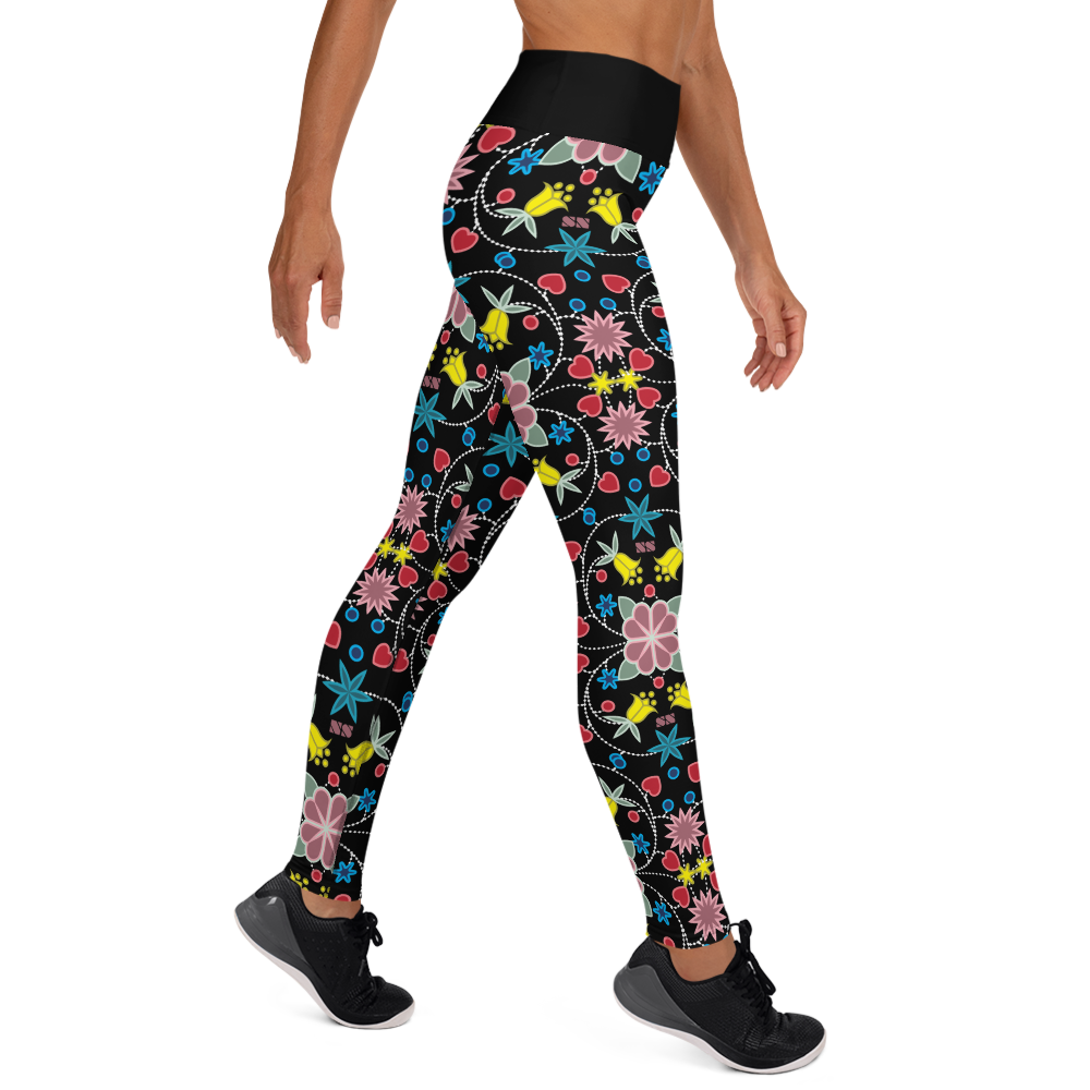 Native Floral Yoga Leggings