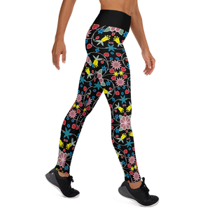 Native Floral Yoga Leggings