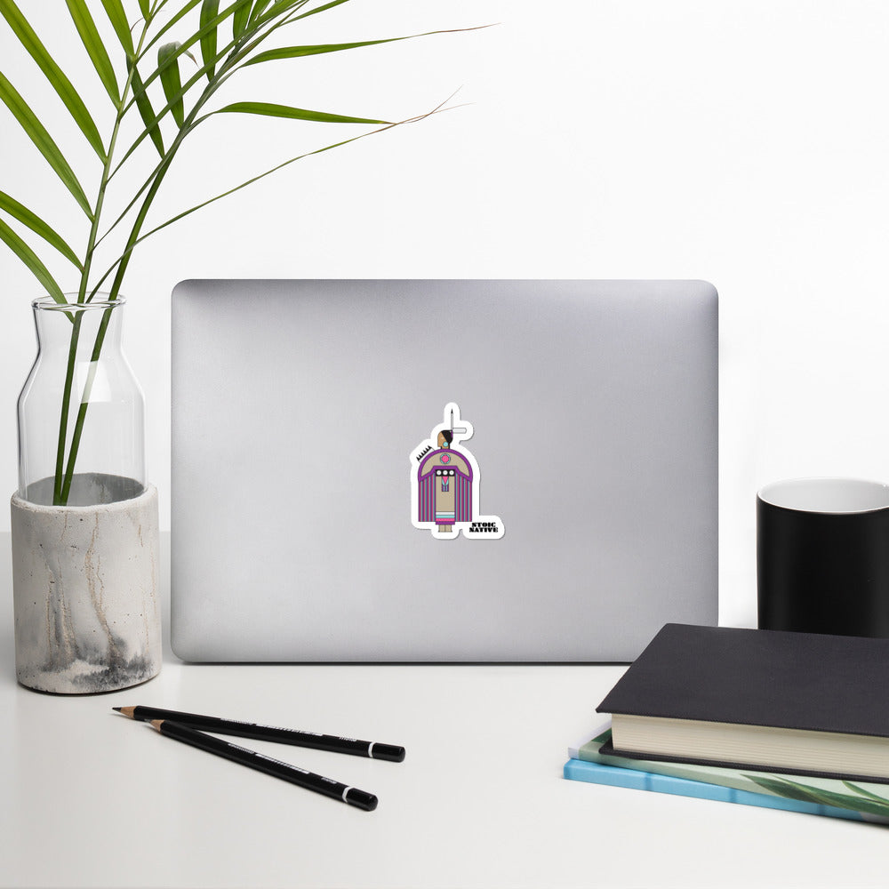 Women's Traditional Bubble-free stickers