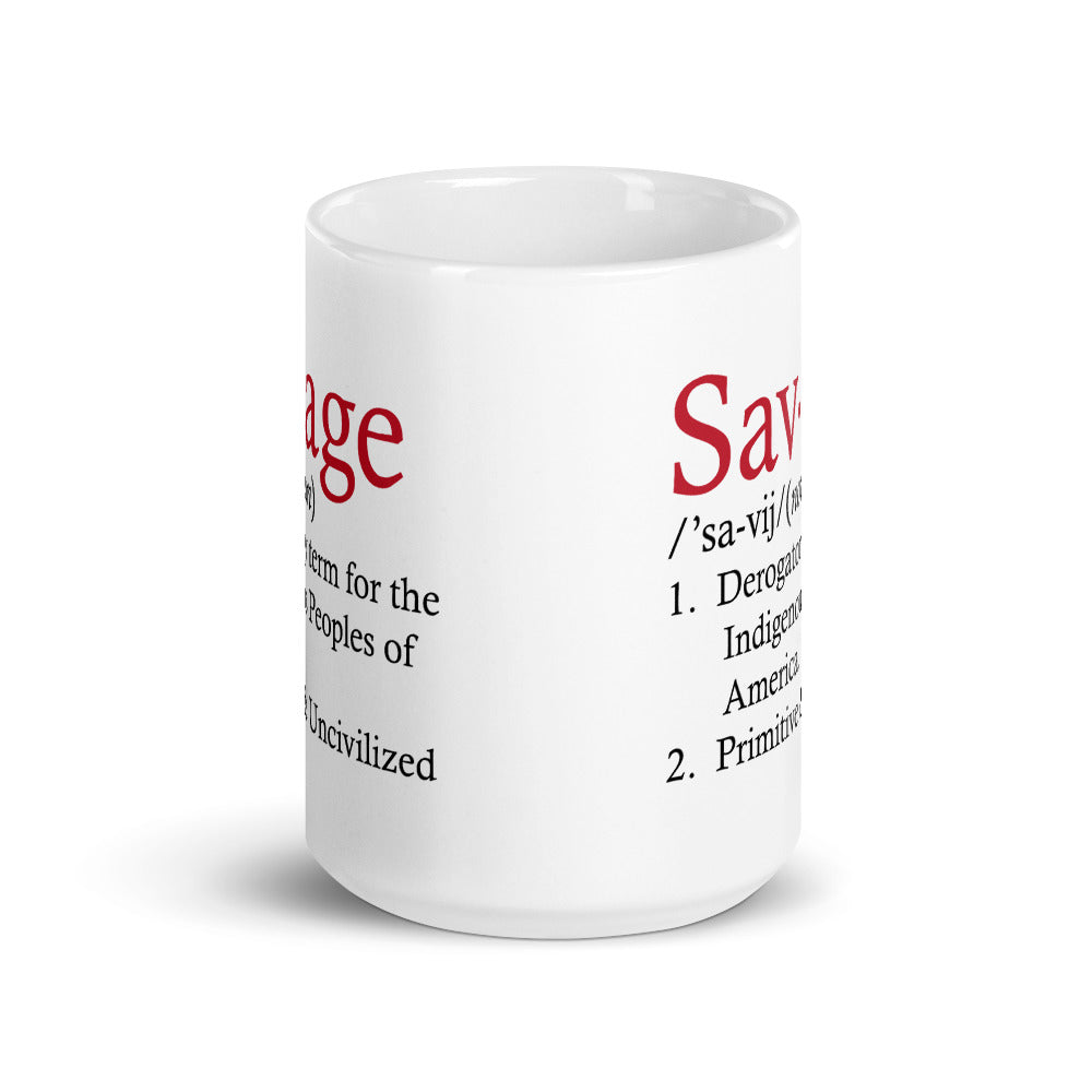 Savage Definition Mug