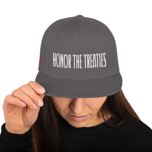 Honor the Treaties Snapback Hat