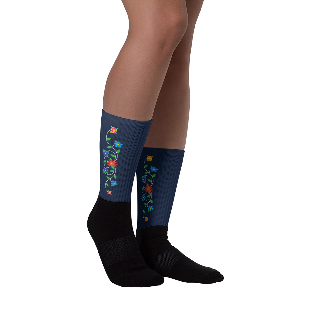 Native Floral Socks