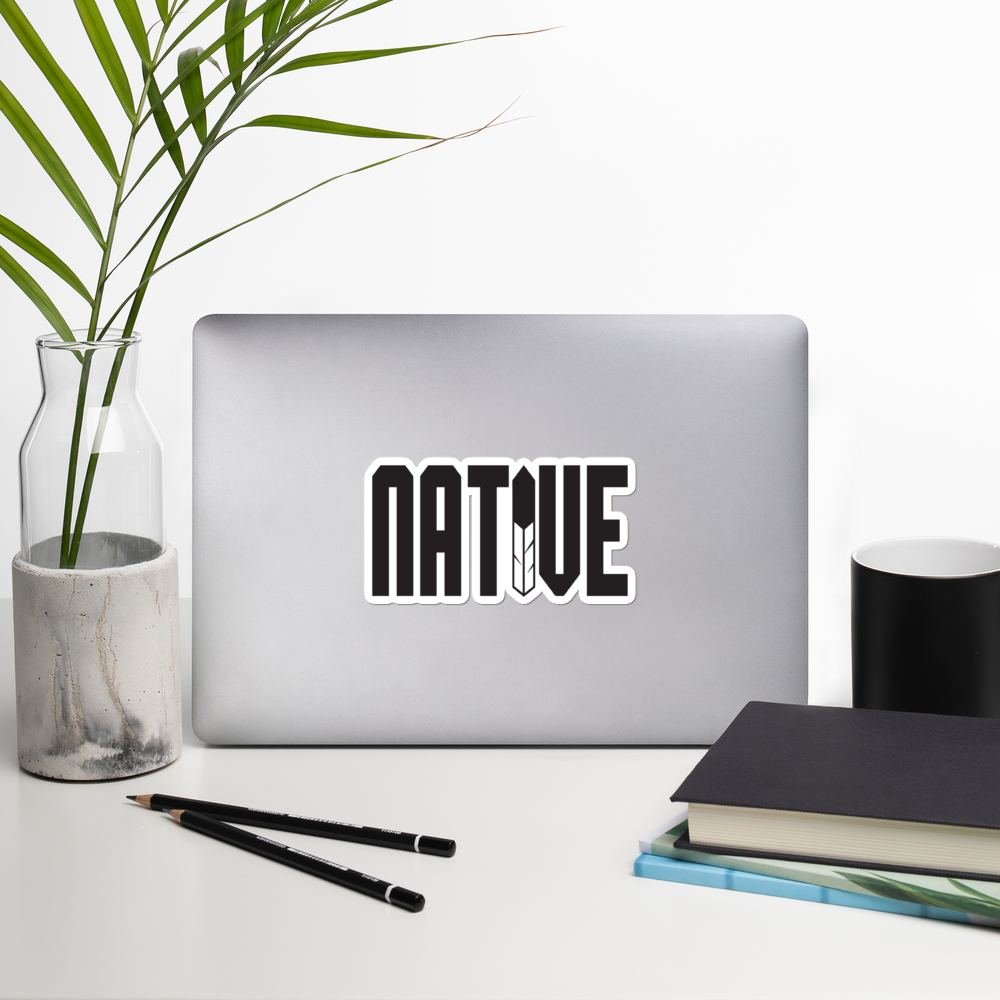 Native Bubble-free stickers