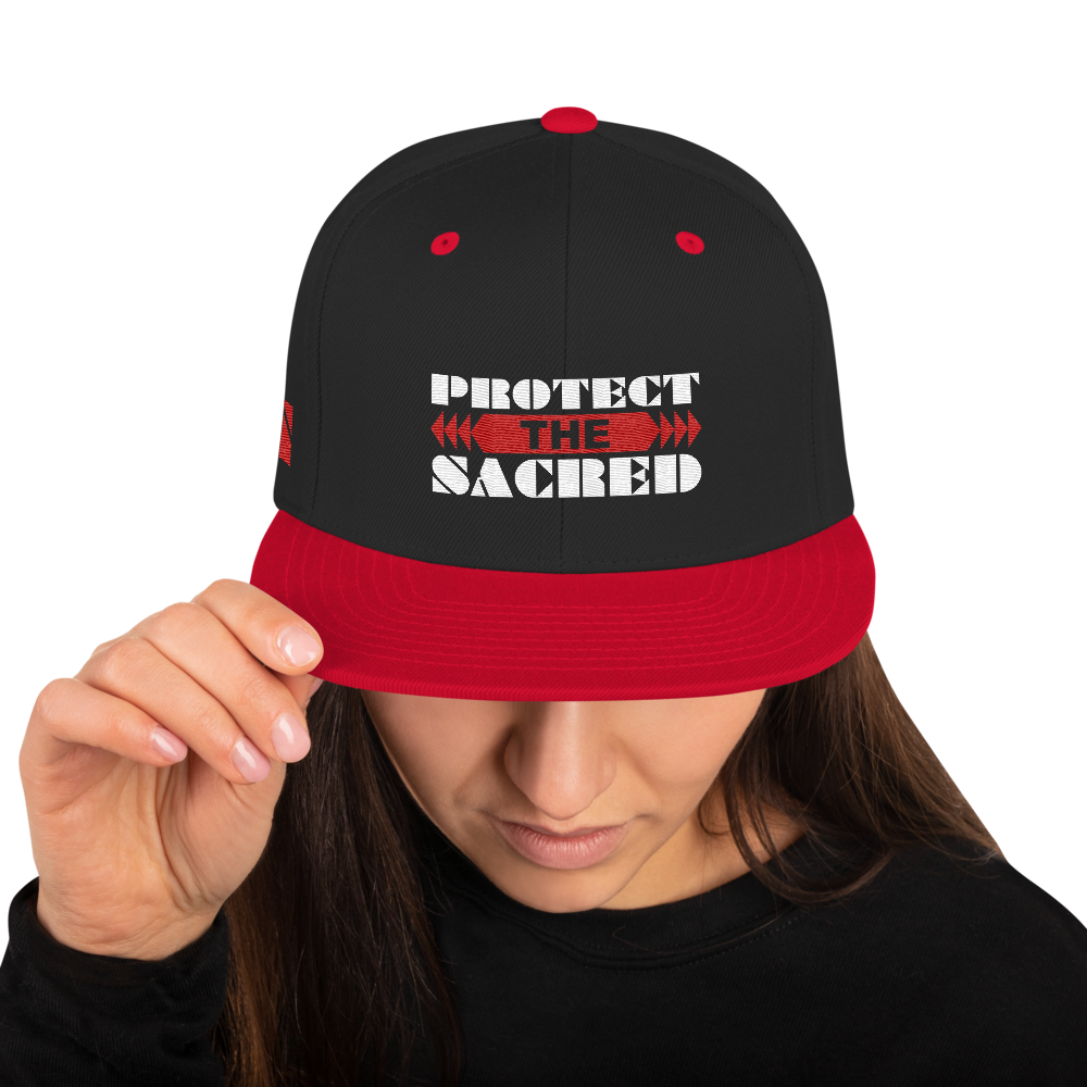 Protect the Sacred Snapback Hat