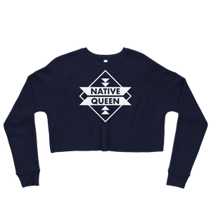 Native Queen Crop Sweatshirt