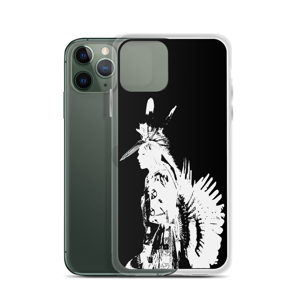 Men's Traditional Silhouette iPhone Case