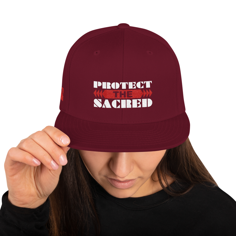 Protect the Sacred Snapback Hat