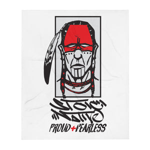 Stoic Native Blackbook Throw Blanket