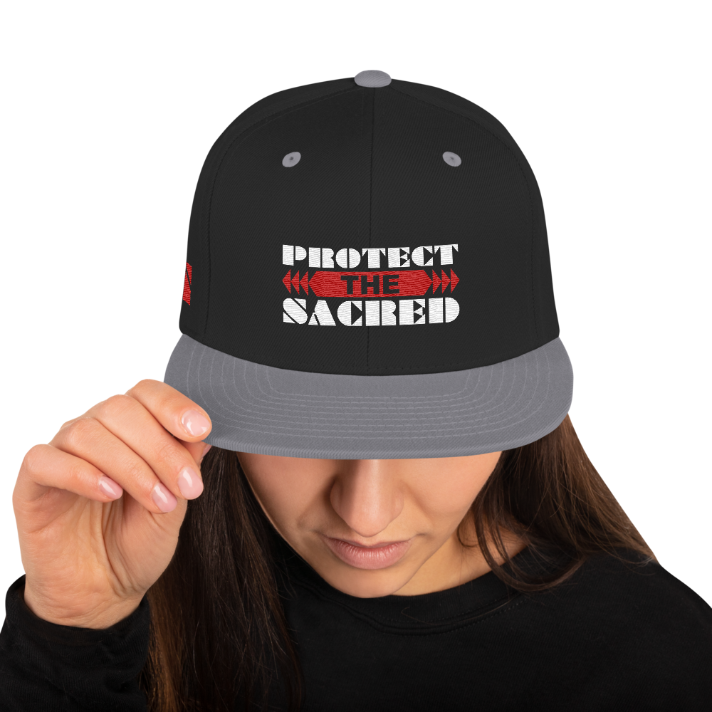 Protect the Sacred Snapback Hat