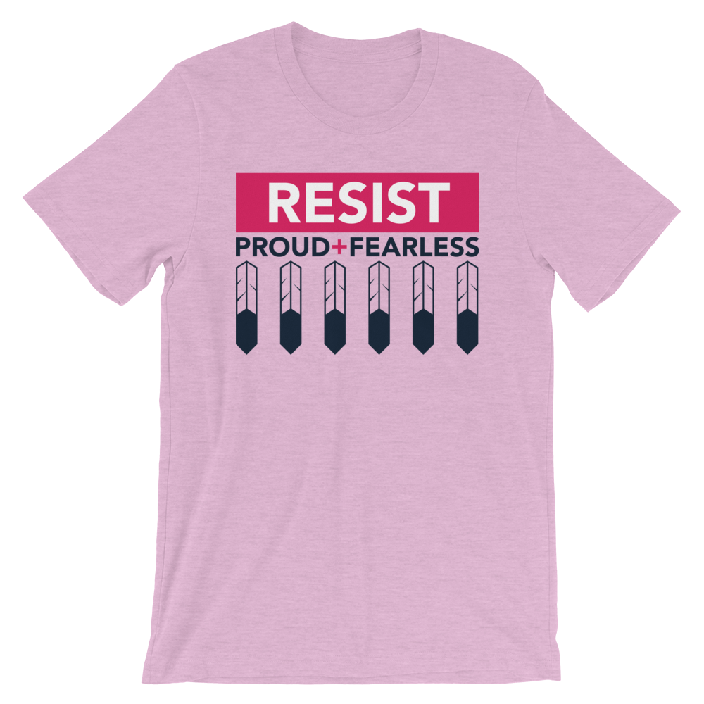 Resist Feathers Unisex T-Shirt