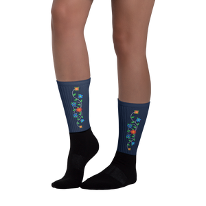 Native Floral Socks