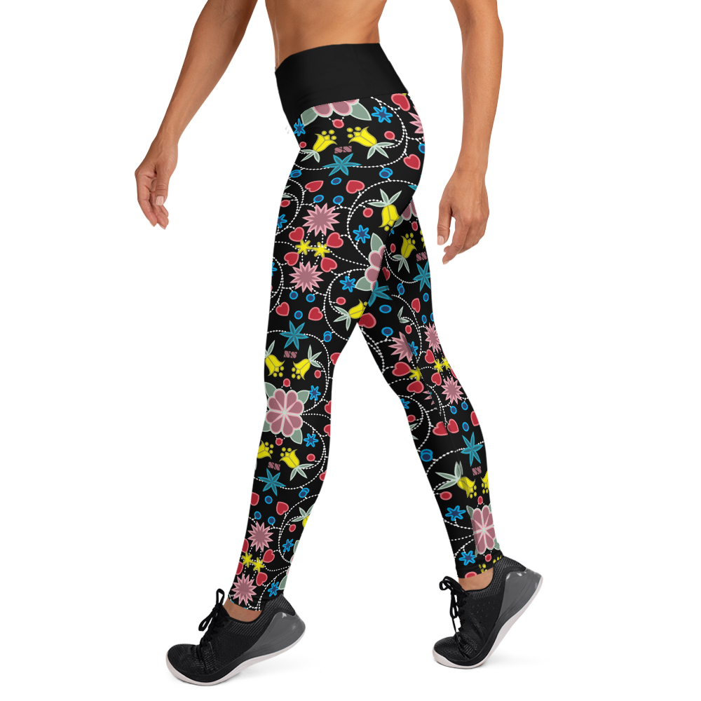 Native Floral Yoga Leggings