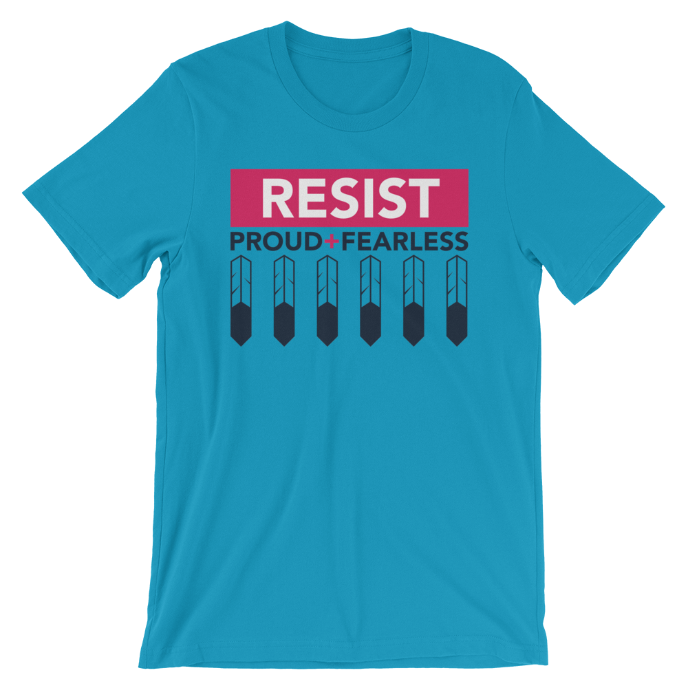 Resist Feathers Unisex T-Shirt