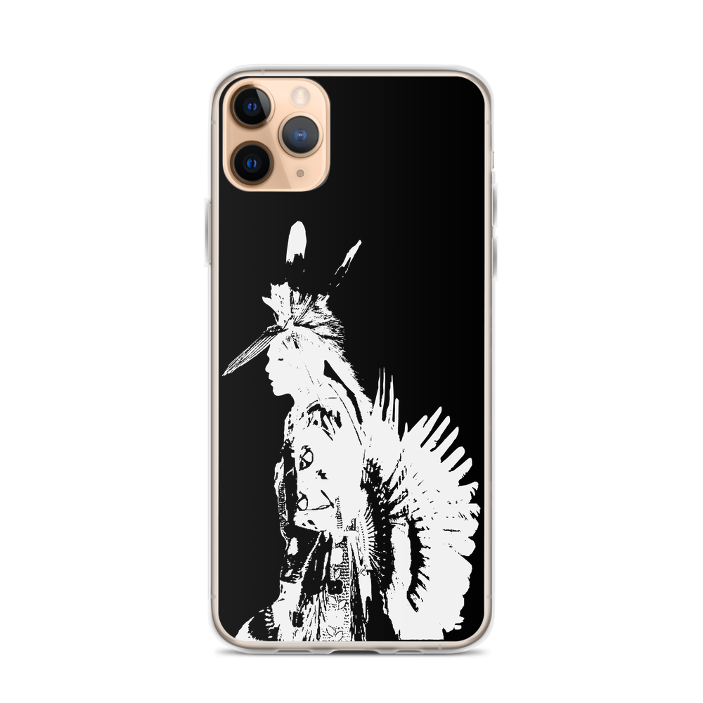 Men's Traditional Silhouette iPhone Case